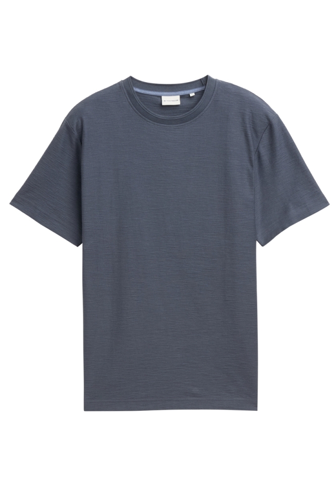 BASIC T SHIRT MET TEXTUUR 1046727XX10 10306 Blueish Grey